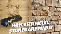 How To Make Concrete Look Like A Stone Wall 🤯