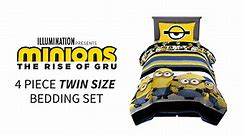 Minions Kids Bedding Bed In A Bag - Twin Size