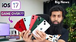 iOS 17 Big News | Which iPhones will get iOS 17 & iOS Features