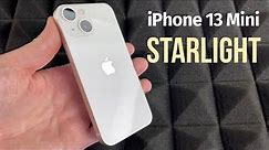 iPhone 13 mini Starlight - 128gb Unboxing