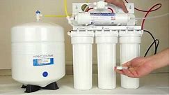 How To Replace Your Reverse Osmosis Filters and Membrane-APEC Water Installation Part 6-fixed sound