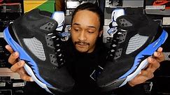 Jordan Racer Blue 5s Review + On Foot Footage. WATCH BEFORE BUYING!