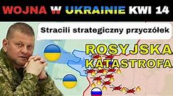 14 KWI: ROSJANIE STRACILI 106 CZOŁGÓW i BWP i 1,5km TERENU! | Wojna w Ukrainie Wyjaśniona