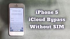 How To Free iPhone 5 iCloud Bypass Without Signal iOS 10.3.4 iPhone 5 5C Flashing By 3uTools