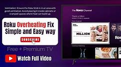 Roku Overheating Fix - Simple and Easy way || Fix Roku Stick Overheating Issue