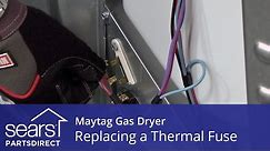 How to Replace a Maytag Gas Dryer Thermal Fuse