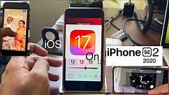 iOS 17 on iPhone SE 2020 (SE2)