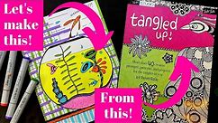 CUTE & EASY Zentangle Art Project [Perfect for Beginners Just Learning How to Draw!]