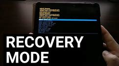 How to Boot the Galaxy Tab S5e in Recovery Mode?
