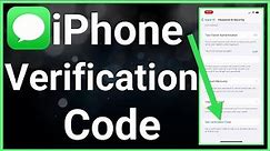 How To Get Apple ID Verification Code
