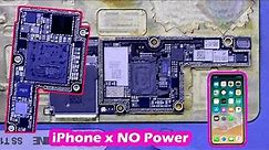 How i Fix iPhone X Won't Turn On /How To Fix iPhone X No Power #repairiphone #fixiphone #technology