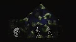 Spooky Scary Skeletons Video Projection Mapping