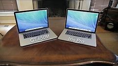 Ultimate 15" MacBook Pro Retina Showdown: GT 650M vs Iris Pro (Early vs Late 2013)