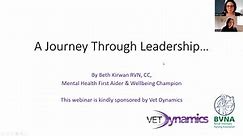 BVNA leadership series part 2: A journey through leadership for veterinary nurses