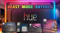 Philips Hue HDMI Sync Box, Gradient Light Strip + Play Light Bars - Unbox + Setup