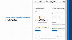 What is Microsoft Defender Vulnerability Management