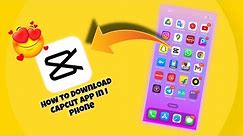 iPhone me capcut kaise download kare🤔|Capcut Download in iPhone|How to download Capcut in iphone