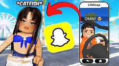 BADDIE CATFISH SNAPCHAT TROLL On An ONLINE DATER! (Roblox)
