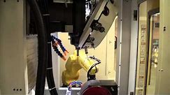 FANUC ROBODRILL Load and Unload with FANUC LR Mate 200iD Robot