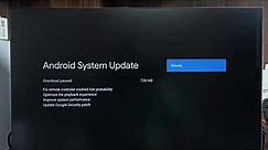 PHILIPS Android TV | How to Download and Install System Update | Software Update | Firmware Update