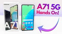 Samsung Galaxy A71 5G - Hands On & First Impressions!