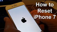 How to reSet iphone 7 / Unlock iPhone 7 with iTunes & how to factory reset iphone - Keep it Easy!