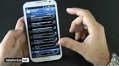Samsung Galaxy Note 2 videoreview da Telefonino.net