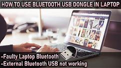 Use External USB Bluetooth Device in Laptop | Disable Internal Bluetooth in Windows 10