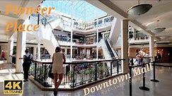 Mall Walk of 🇺🇸 Pioneer Place in Downtown Portland, Oregon. Also Sale Shops Luxury Bags and Pures.