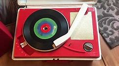 A Restored 1960s General Electric Model RP1753 Record Player