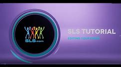 How Edit your SLS Event