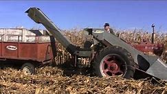 Farmall M & New Idea corn picker