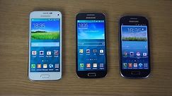 Samsung Galaxy S5 Mini vs. Samsung Galaxy S4 Mini vs. Samsung Galaxy S3 Mini - Review