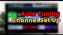 Sony Bravia TV Channel Set Up and Auto-Tunin | | Tuning digital channels automatically