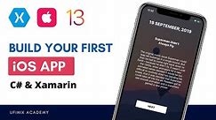 Build Your First iOS App Using C# and Xamarin (Xamarin.iOS)