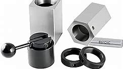Accusize Industrial Tools Collet Block Chucks for 5C Round, Hex Or Square Collets, 2250-2080