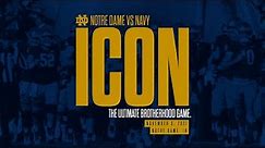 @NDFootball | ICON - Navy (11.8.21)