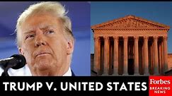 BREAKING NEWS: The Supreme Court Hears Oral Arguments In Trump Immunity Claim In 2020 Election Case - video Dailymotion