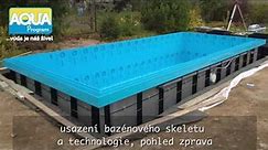 Jak se staví zahradní plastový bazén? Stavba bazénu krok po kroku od A po Z