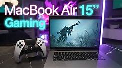 Gaming on M2 MacBook Air 15" - Secretly a Gaming Beast?!