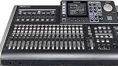 Tascam DP-24SD 24-Track Digital Portastudio Multi-Track Audio Recorder , 8 XLR Inputs, Effects, Mastering, Color Screen