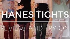 ♥ Hanes Tights Review & Try-On ♥