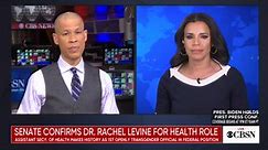 Senate confirms Dr. Rachel Levine