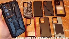 Samsung S21 Ultra Case Review : UAG Otterbox Ghostek & Samsung Cases