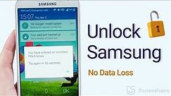How to Unlock Samsung Phone Forgot Password | No Data Loss