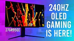How Good is 1440p 240Hz OLED? - LG 27GR95QE Review