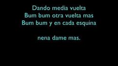 Ricky Martin - La Bomba (Lyrics on Screen)