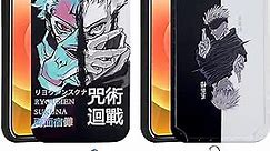 BUFHDNKO Anime Phone Case for iPhone 14 Plus,Cool Anime Design for iPhone 11/12/13 Case,IMD Shockproof Silicone Phone Cover (for iPhone 14 Plus-6.7in)