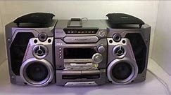 Panasonic SA-AK47 5 Disc Stereo System (4 Way 170W Monster Sound!)