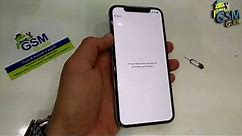 iPhone X : How To Set Up, Activate & Insert / Remove SIM Card - Gsm Guide
